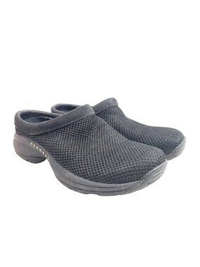 Merrell Primo Breeze II Womens Size 8 Black Mesh Slip-On Shoes